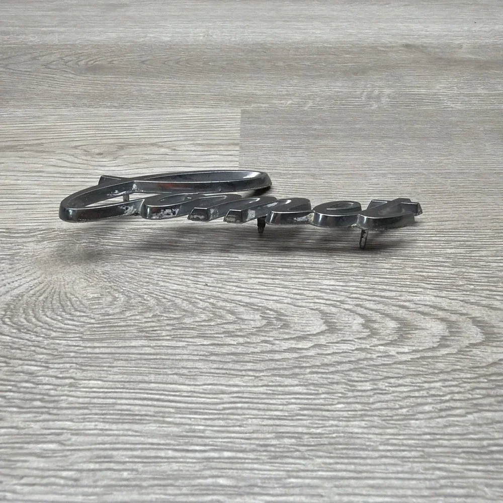 COMET Car Chrome Logo Emblem‎ Badge OE OEM Genuine Vintage 1960's-1970's